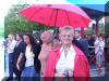 14.08.2003 Bundesfamilienministerin Renate Schmidt zu Besuch im Legoland Deutschland in Gnzburg